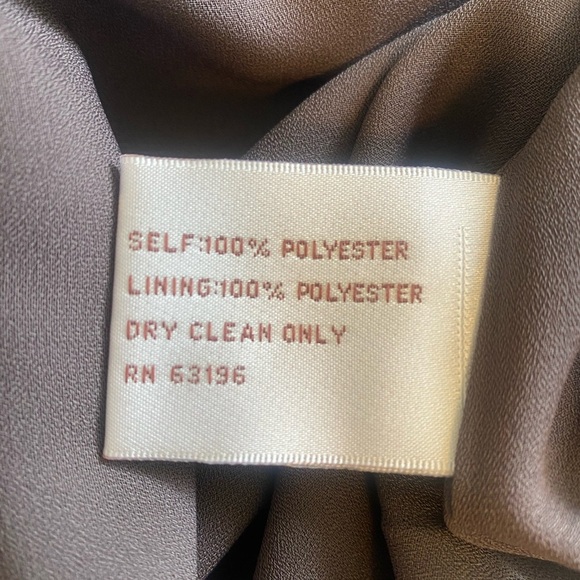 Suzy Chin for Maggy Boutique Greyish Cocktail Dress Size 8 NWT - Picture 5 of 6